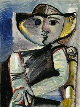 Character Seated Woman 1971 Pablo Picasso Oil Paintings